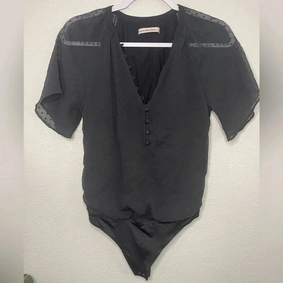 ☀️Abercrombie & Fitch Black Bodysuit - Picture 5 of 5
